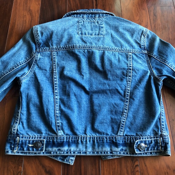 Forever 21 Distressed Jean/Denim Jacket - Picture 5 of 8